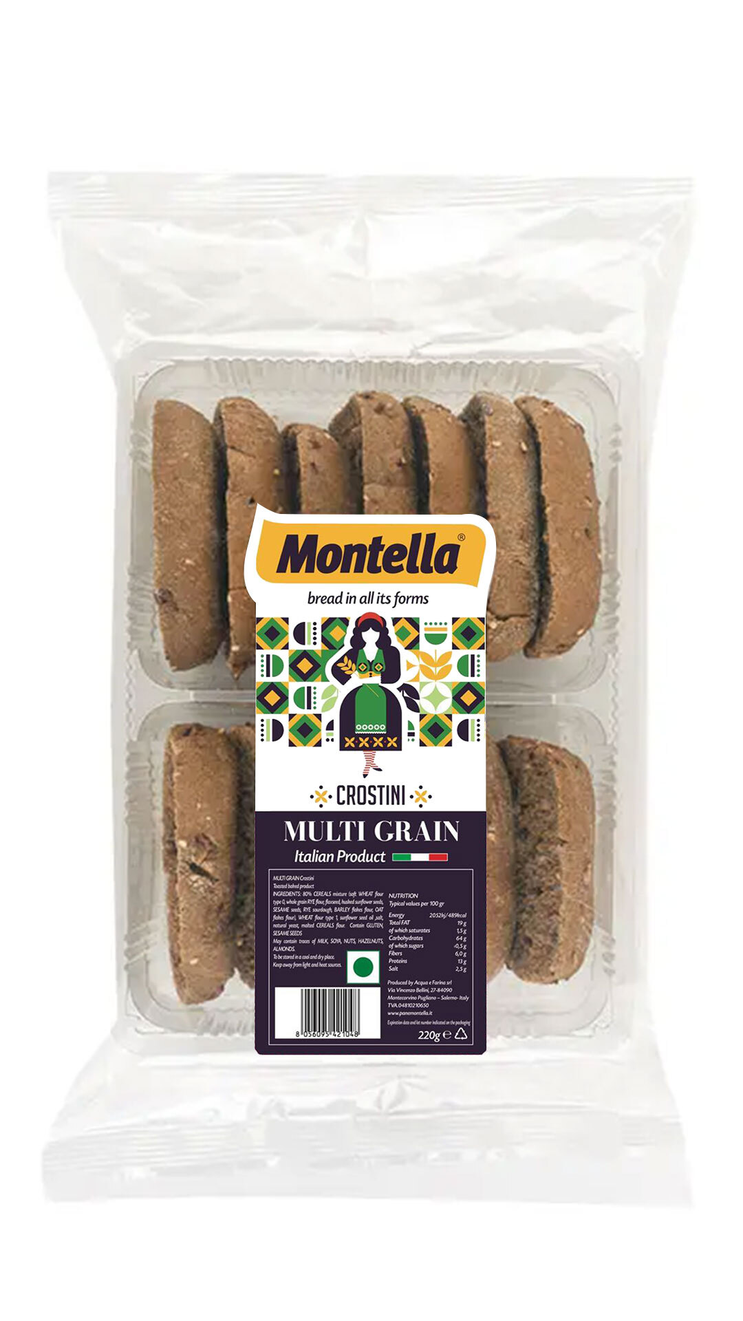 Multigrain Crostini